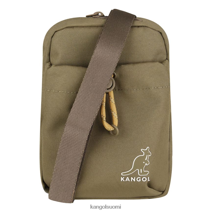 VF8024949 beige sukupuolineutraali Kangol viikonloppuna kevyt ristilaukku Lisätarvikkeet
