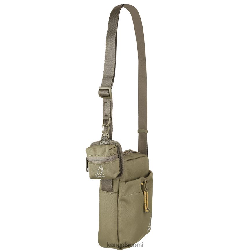 VF8024949 beige sukupuolineutraali Kangol viikonloppuna kevyt ristilaukku Lisätarvikkeet