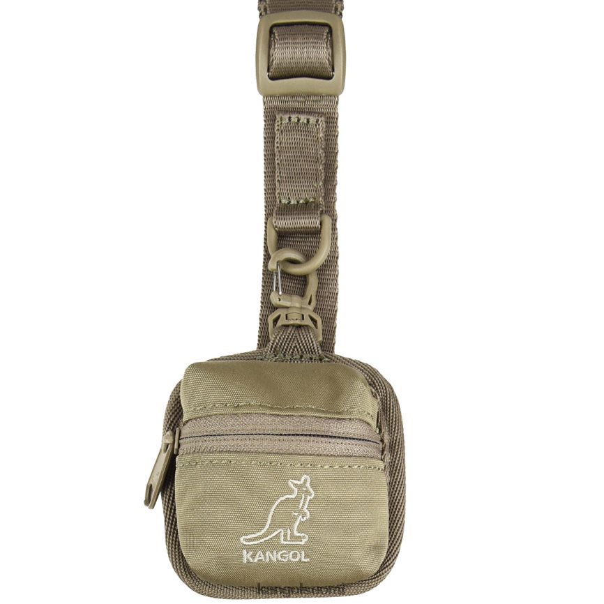 VF8024949 beige sukupuolineutraali Kangol viikonloppuna kevyt ristilaukku Lisätarvikkeet
