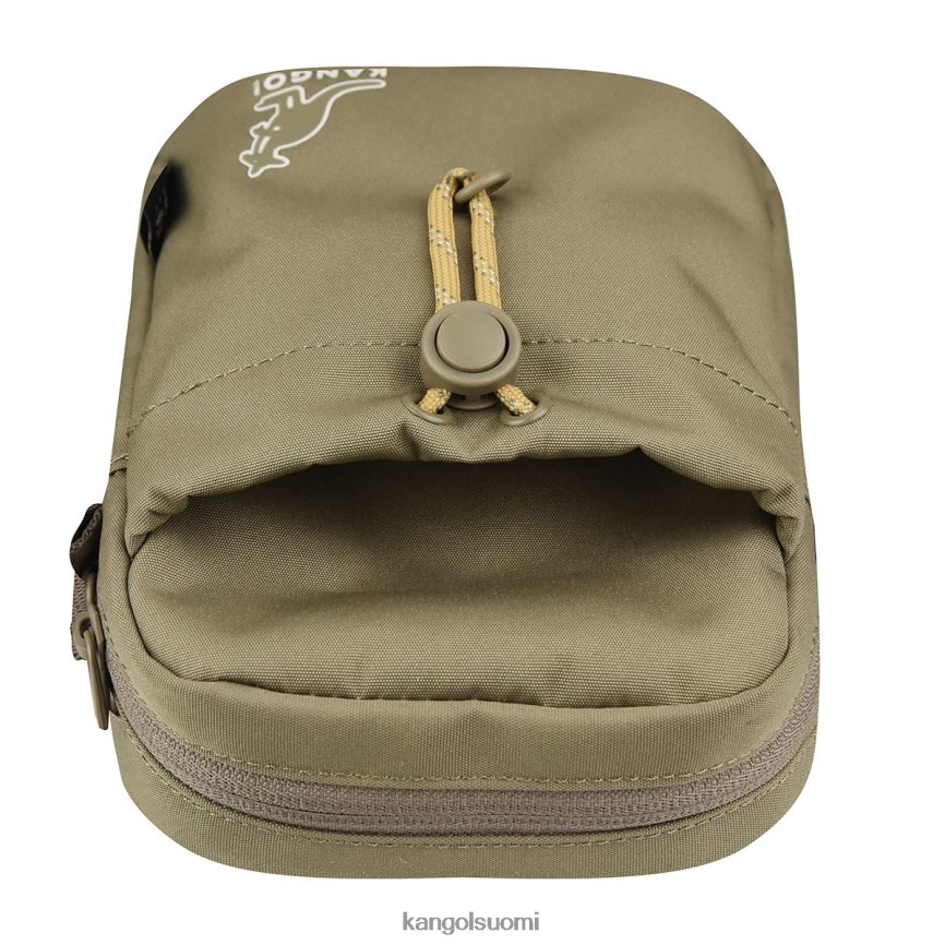 VF8024949 beige sukupuolineutraali Kangol viikonloppuna kevyt ristilaukku Lisätarvikkeet