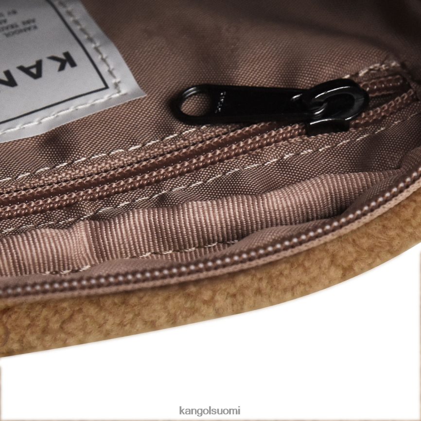 VF8024985 ruskea sukupuolineutraali Kangol bichon ii nelikulmainen ristilaukku Lisätarvikkeet