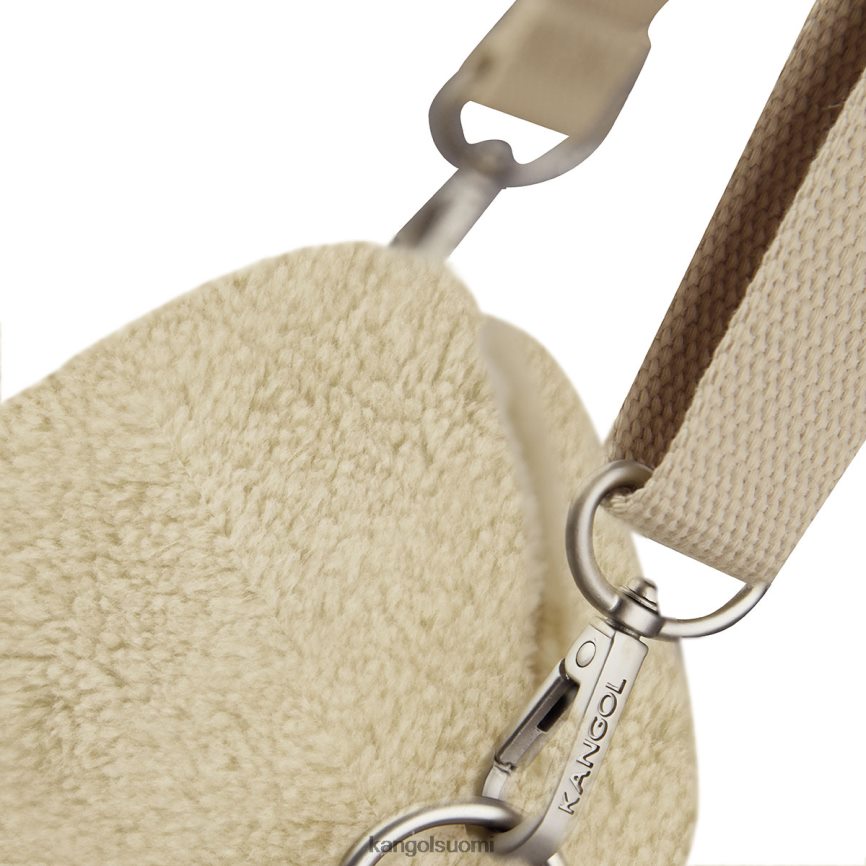 VF8024986 ekru sukupuolineutraali Kangol bichon ii nelikulmainen ristilaukku Lisätarvikkeet