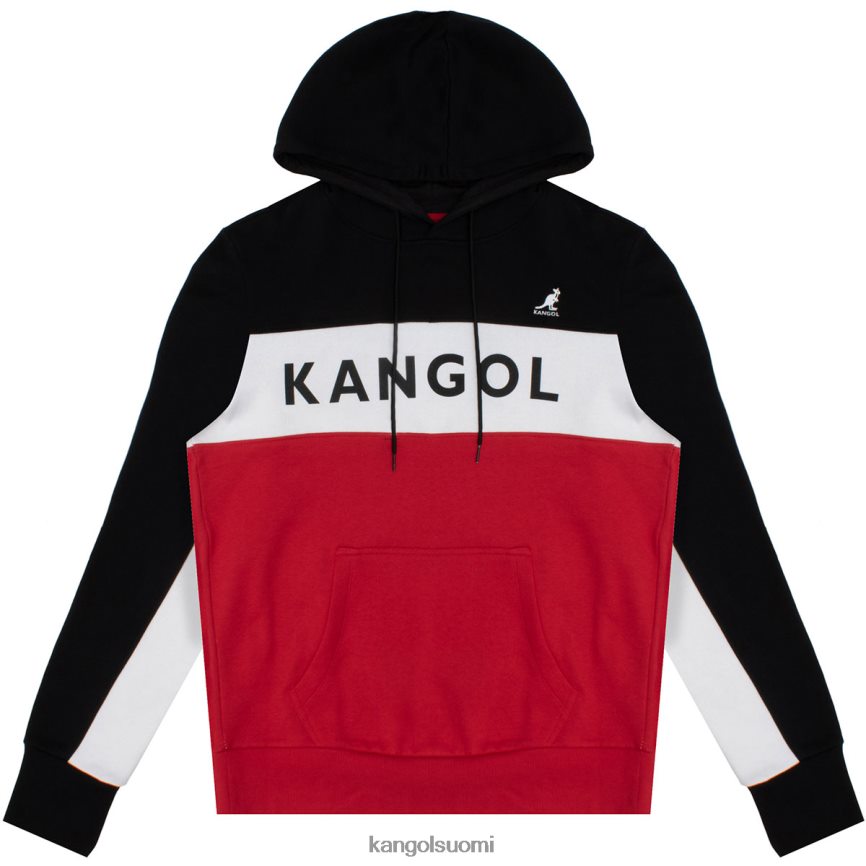 VF80241109 musta yhdistelmä sukupuolineutraali Kangol rbw colorblock-huppari vaatetus