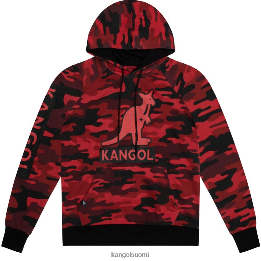 VF80241111 punainen camo sukupuolineutraali Kangol camo huppari vaatetus