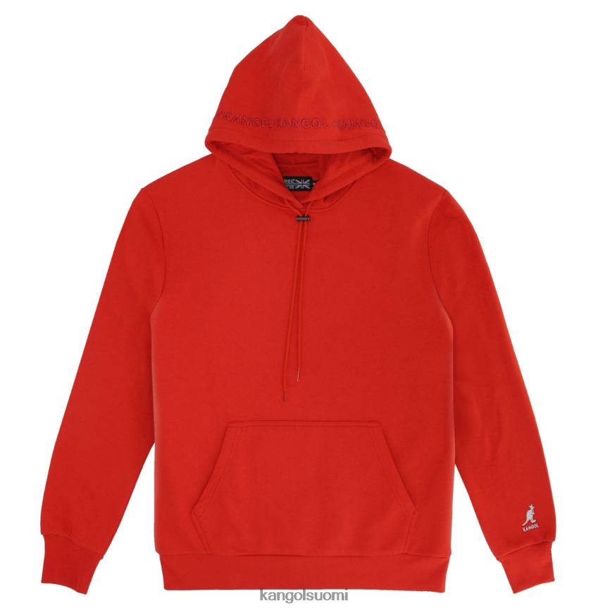 VF80241149 punainen miehet Kangol brodeerattu huppari vaatetus