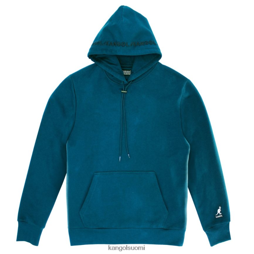 VF80241151 sinivihreä miehet Kangol brodeerattu huppari vaatetus