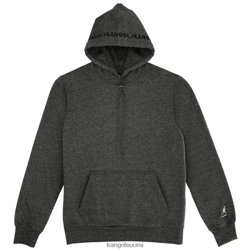 VF80241153 musta syro miehet Kangol brodeerattu huppari vaatetus