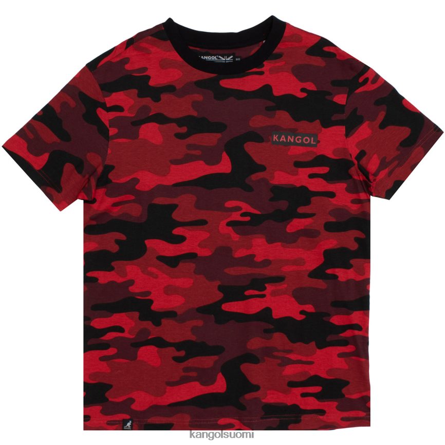 VF80241222 punainen camo sukupuolineutraali Kangol camo t-paita vaatetus