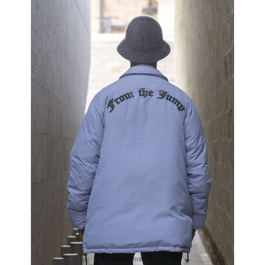VF80241228 jäinen lila sukupuolineutraali Kangol ylisuuri takki vaatetus